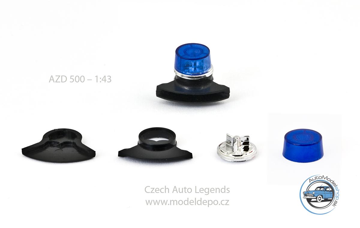 Maják AZD500 - modrý - 1:43 Czech Auto Legend