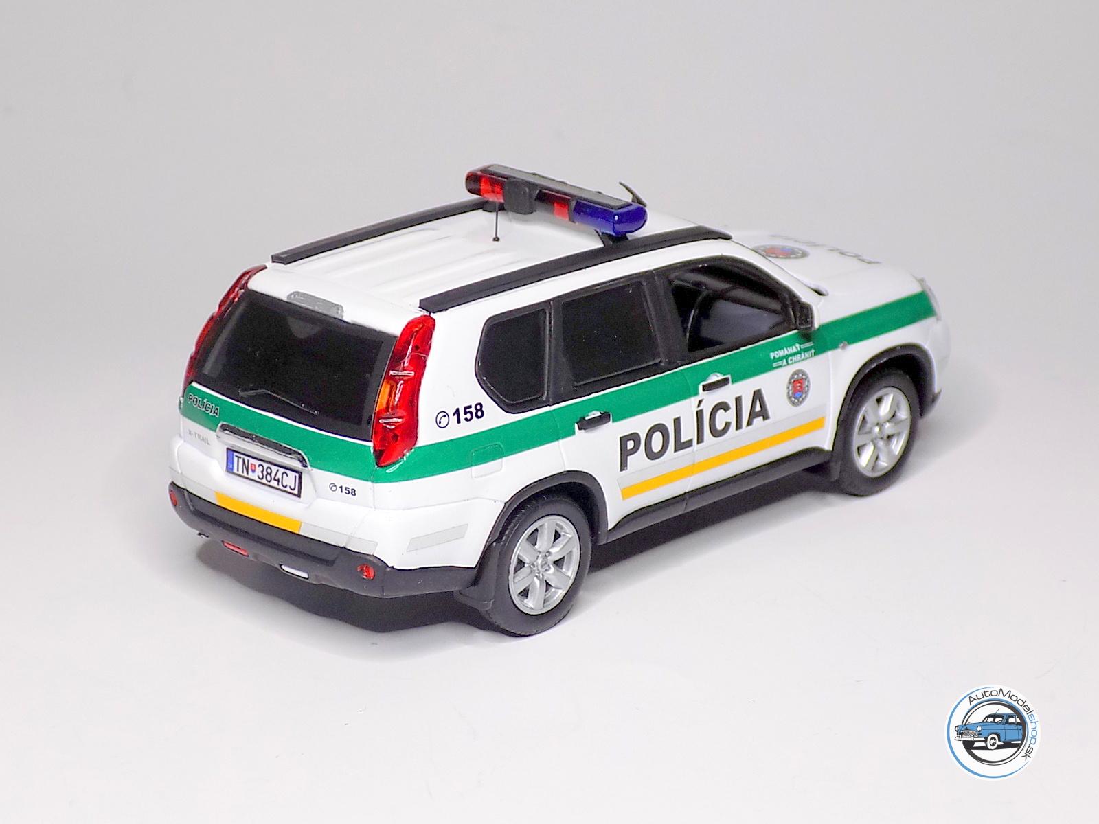 NISSAN X-TRAIL POLÍCIA SR - Kriminalistický technik OKP KR PZ Trenčín - 1:43 Automodelshop - Image 2