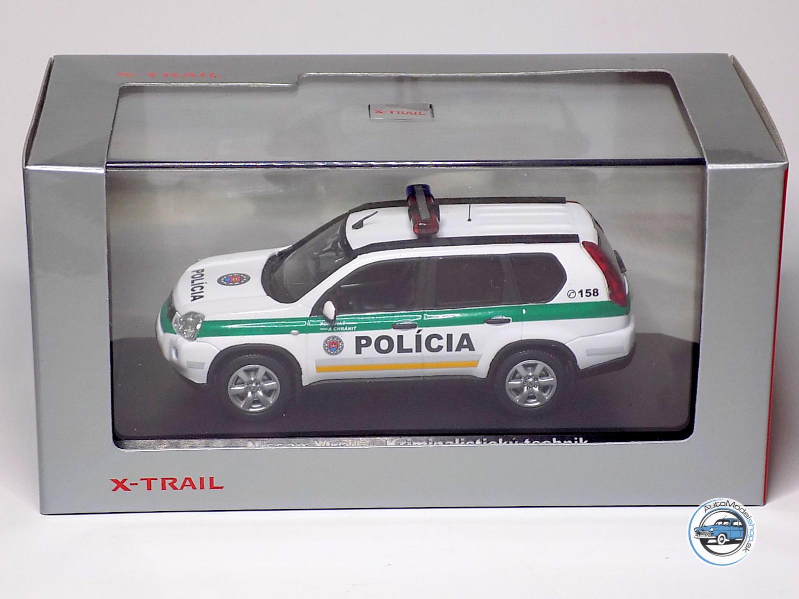 NISSAN X-TRAIL POLÍCIA SR - Kriminalistický technik OKP KR PZ Trenčín - 1:43 Automodelshop - Image 4