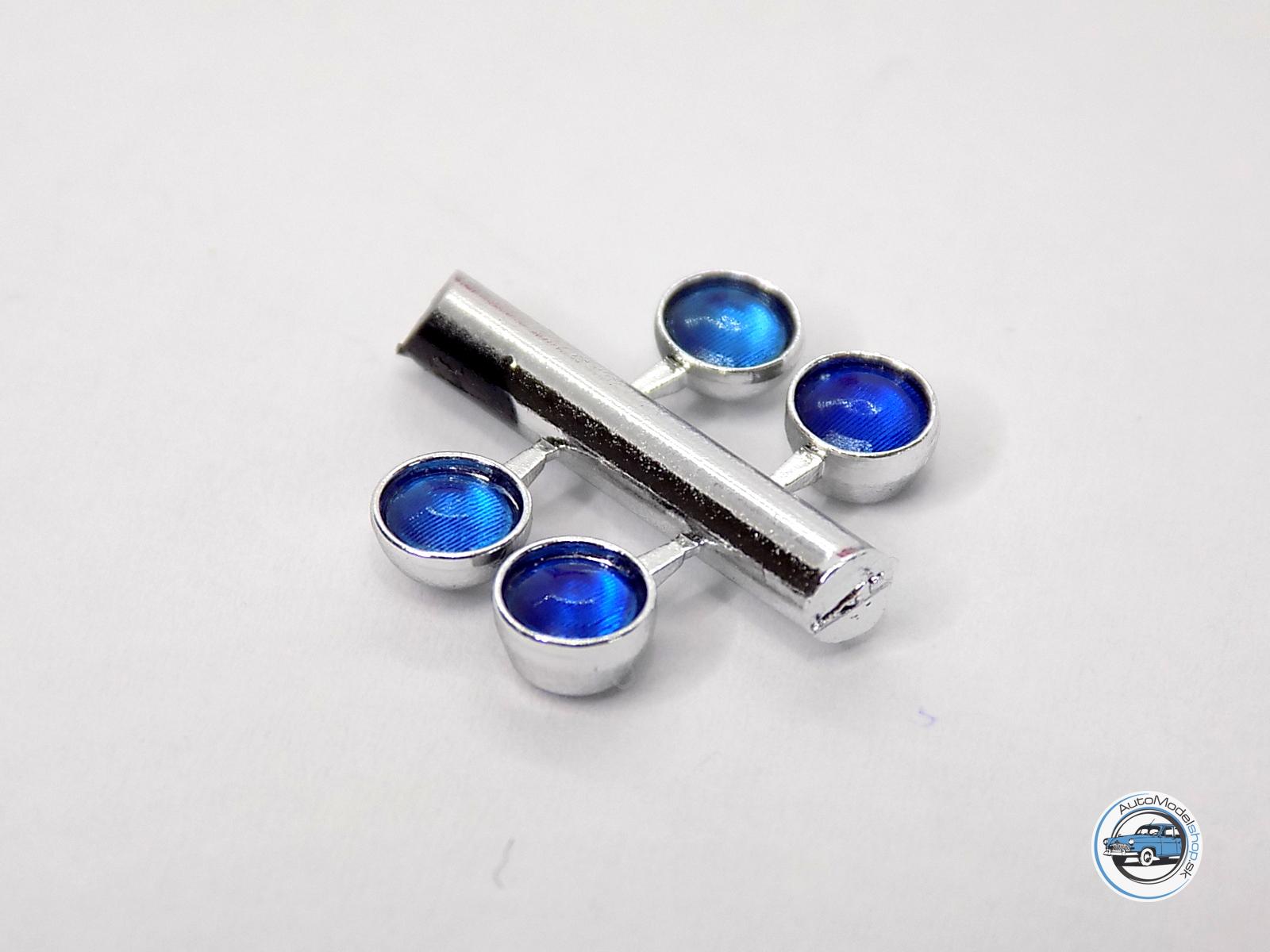 Sada prídavných svetiel - modrá - 4,5mm - CAL - Image 2