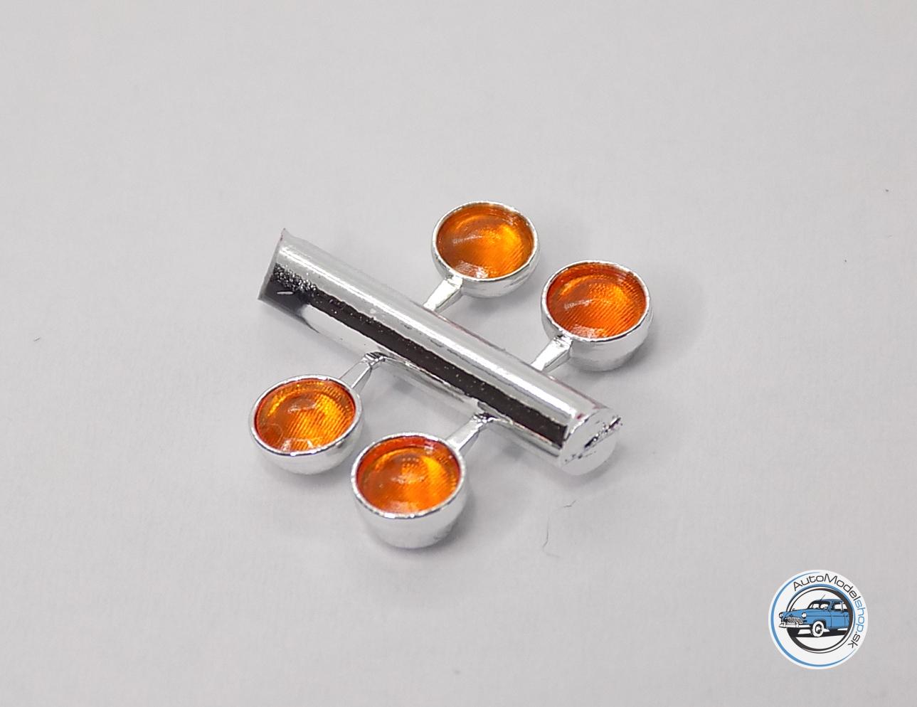 Sada prídavných svetiel - oranžová - 4,5mm - CAL - Image 2