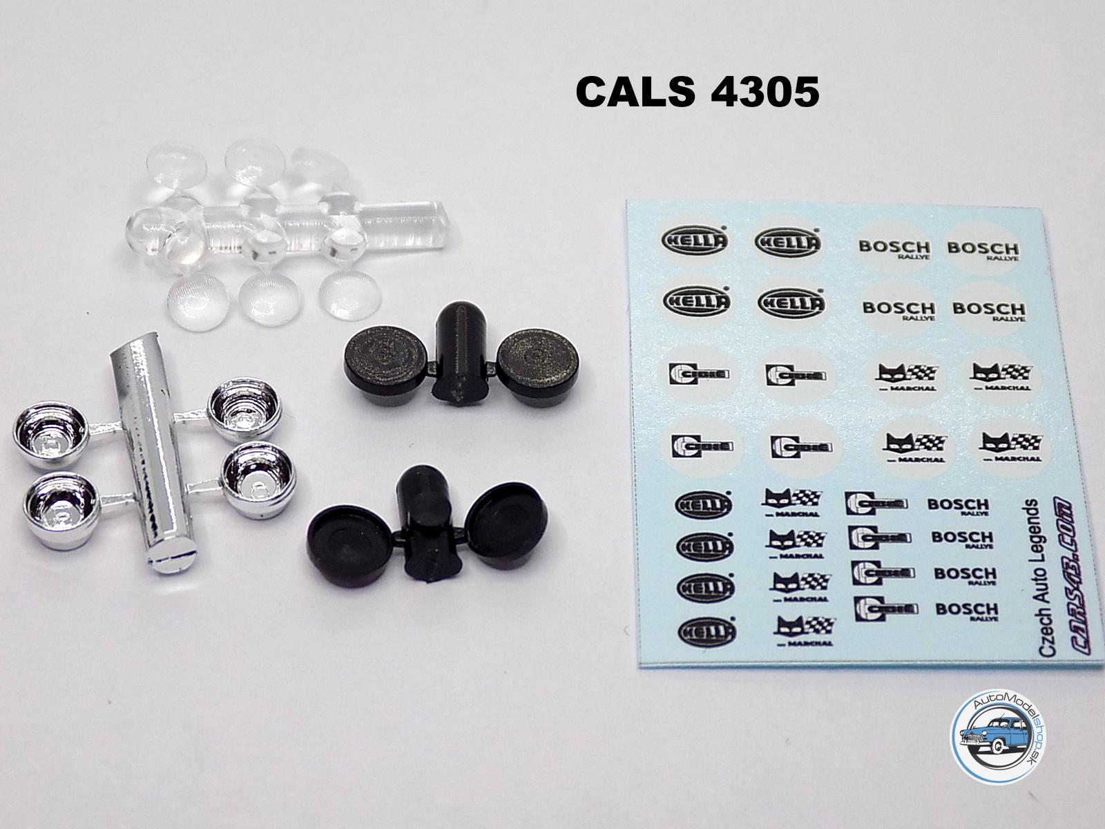 SADA PRÍDAVNÝCH SVETIEL RALLY CALS4305 - 1:43 C.A.L.