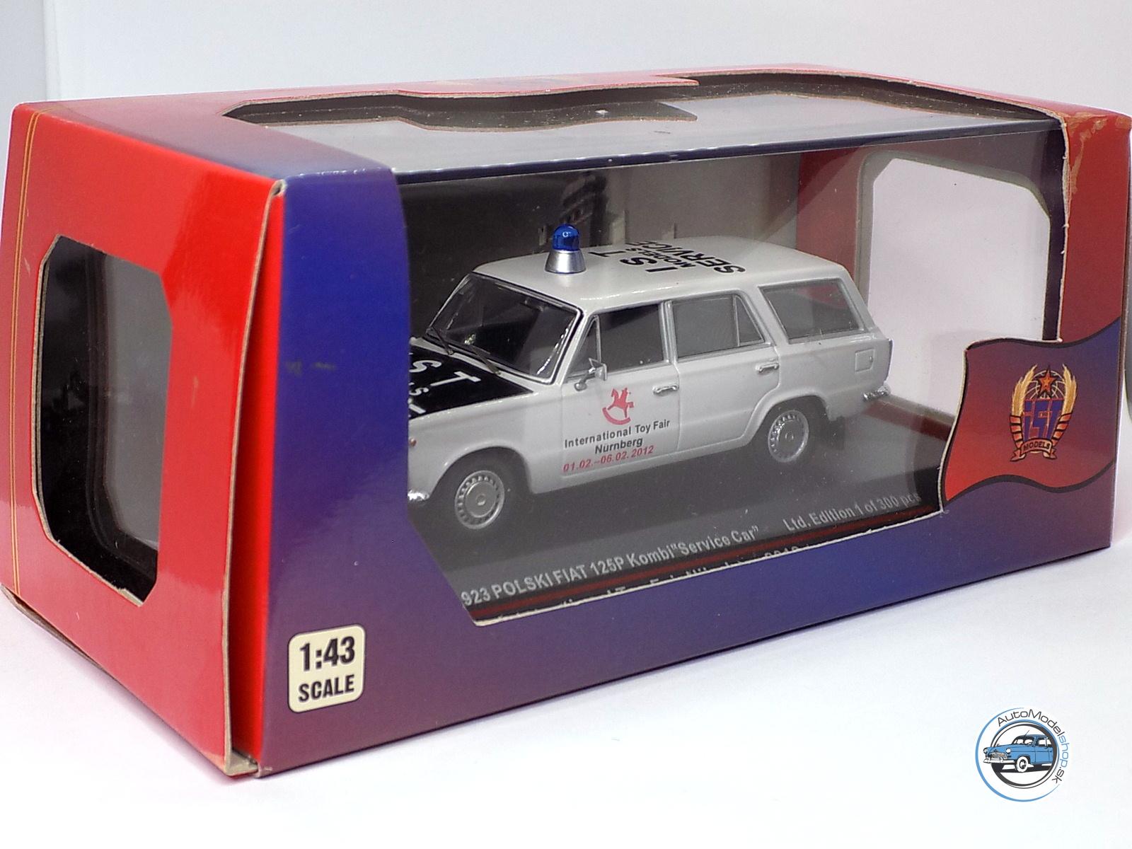 POLSKI FIAT 125P Kombi "Service Car"- Limitovana edícia - 1:43 IST - Image 5