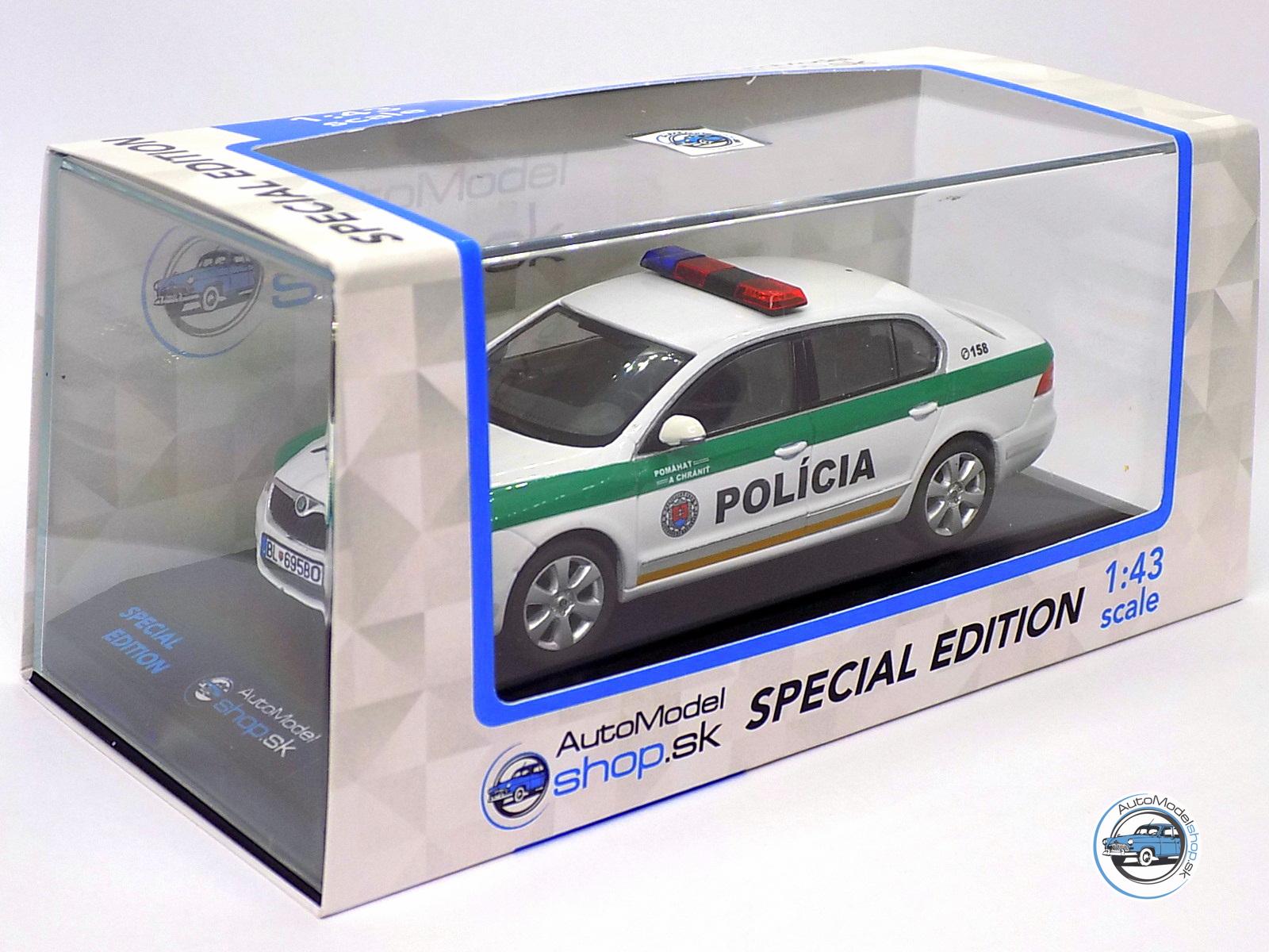 ŠKODA SUPERB II - POLÍCIA SR - Ochrana ústavných činiteľov a diplomatických misii - 1:43 - Image 6