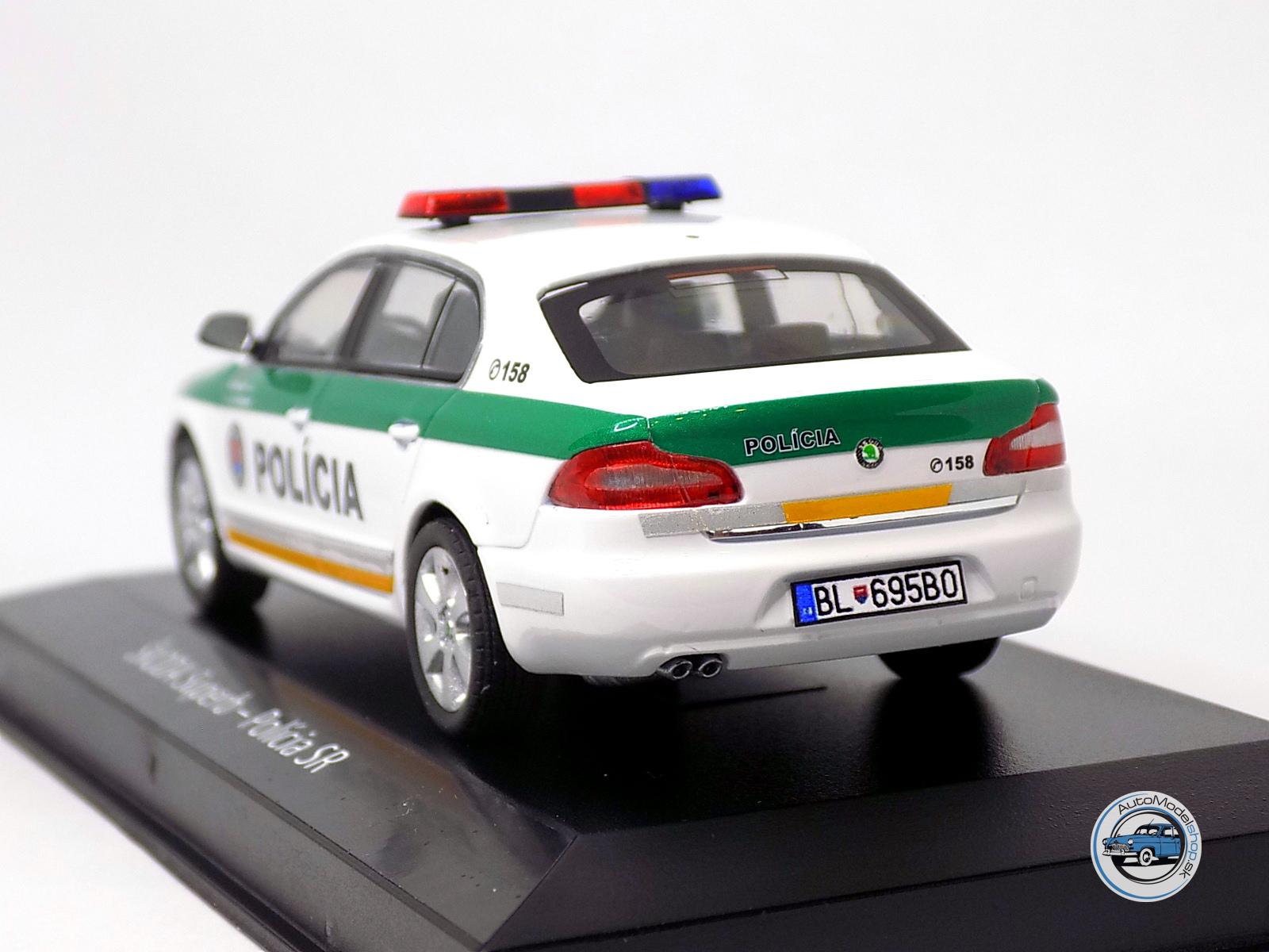 ŠKODA SUPERB II - POLÍCIA SR - Ochrana ústavných činiteľov a diplomatických misii - 1:43 - Image 4