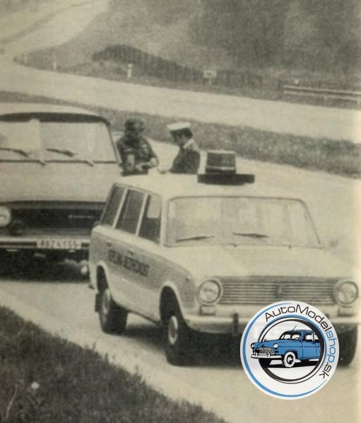 LADA VAZ 2102 VEŘEJNÁ BEZPEČNOST ČSSR - Testovacia verzia 1973 – 1:18 - Image 5