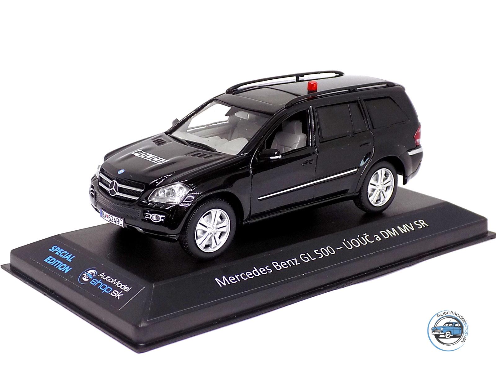 MERCEDES BENZ GL – POLÍCIA SR – ÚOÚČ a DM  (  Úrad pre ochranu ústavných činiteľov a diplomatických misií MV SR )– 1:43 Automodelshop/Ixo