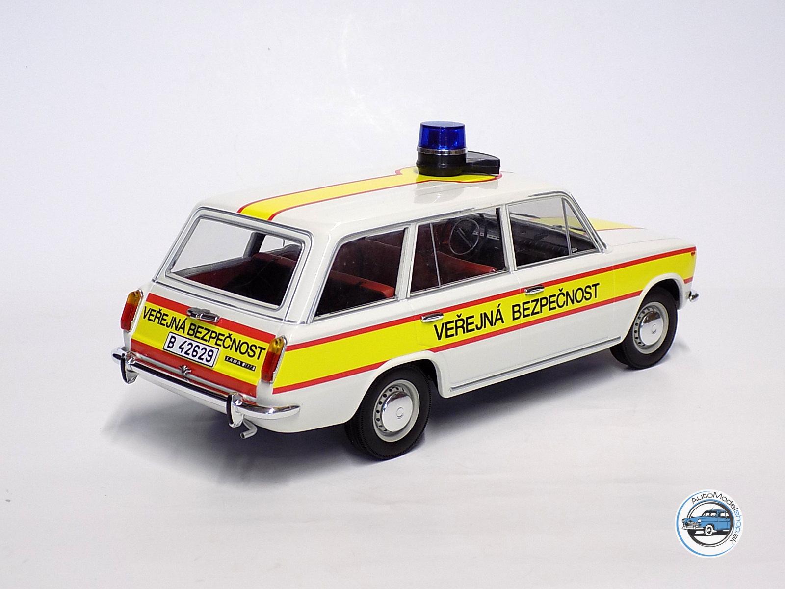 LADA VAZ 2102 VEŘEJNÁ BEZPEČNOST ČSSR - Testovacia verzia 1973 – 1:18 - Image 2