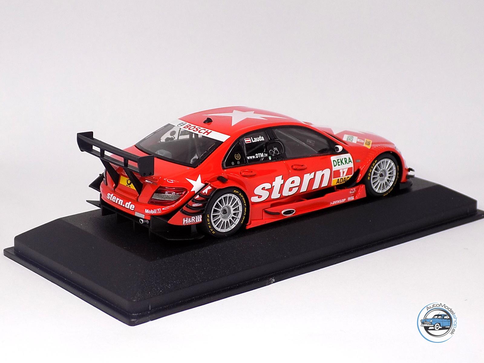 MERCEDES BENZ C-CLASS DTM 2009 - M.LAUDA - 1:43 MINICHAMPS - Image 2