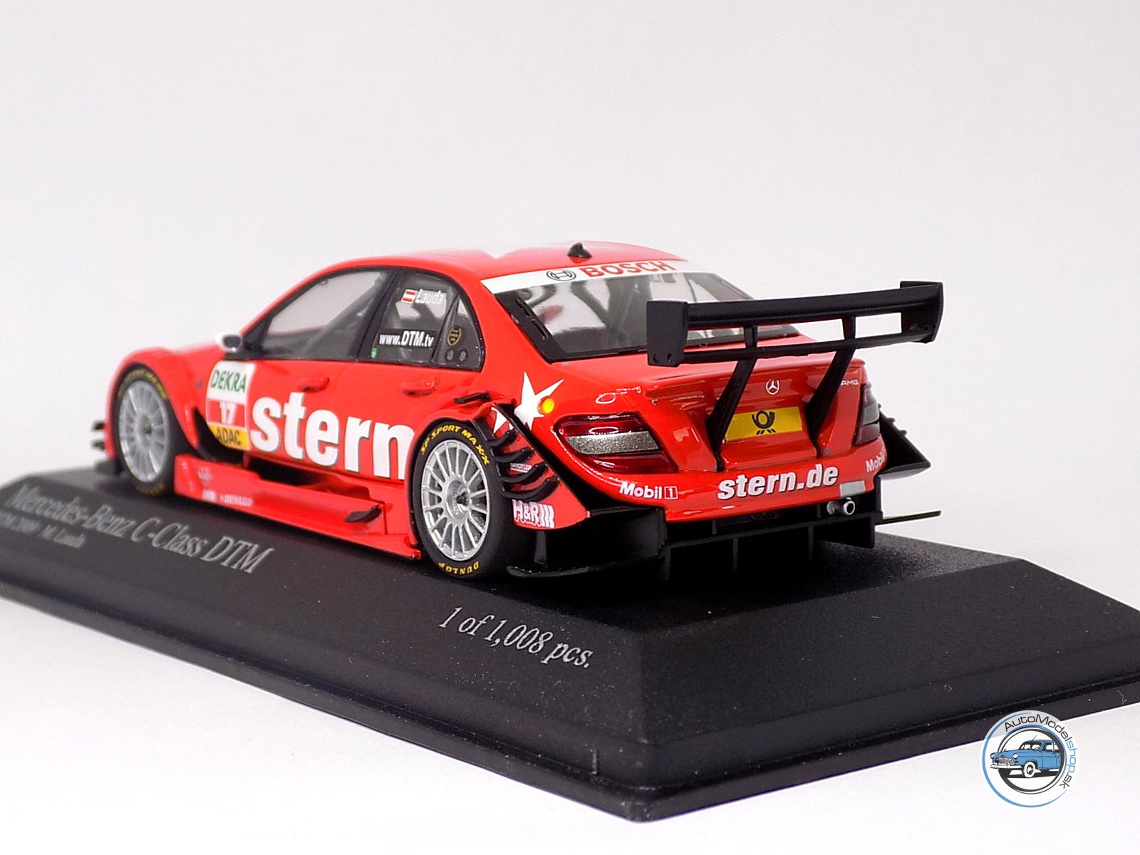 MERCEDES BENZ C-CLASS DTM 2009 - M.LAUDA - 1:43 MINICHAMPS - Image 4