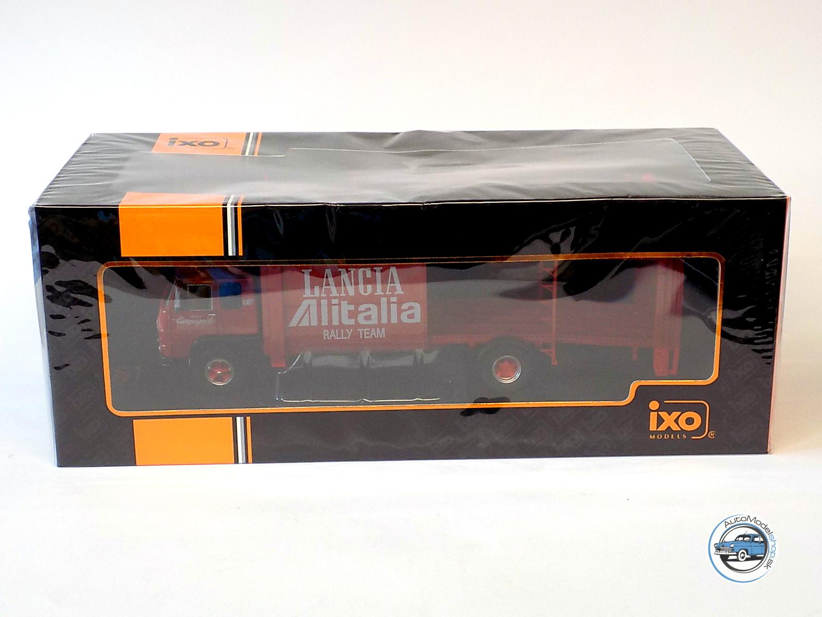 FIAT - 673 TRUCK CAR TRANSPORTER TEAM LANCIA ALITALIA 1976 - 1:43 IXO - Image 7