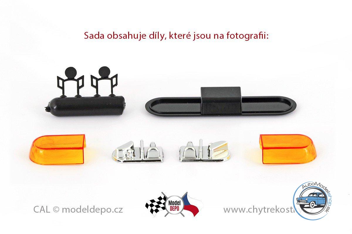 Maják Tesla AZD 530 − oranžový − stavebnica − CAL 1:43 - Image 2