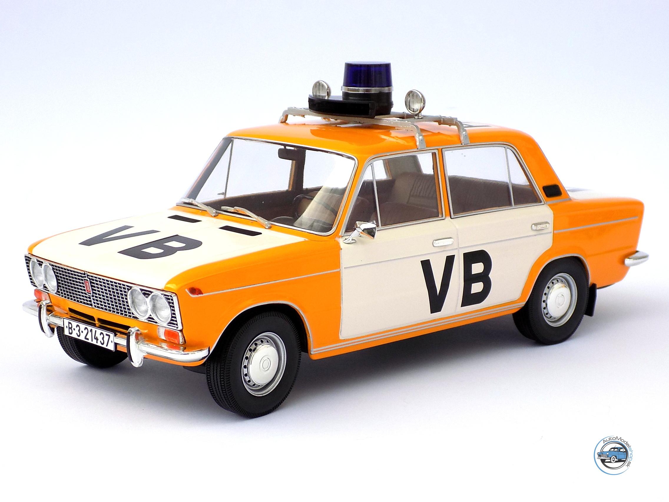 LADA VAZ 2103 VB - Mestská správa ZNB NITRA - 1:18 CAL / Automodelshop - Image 2