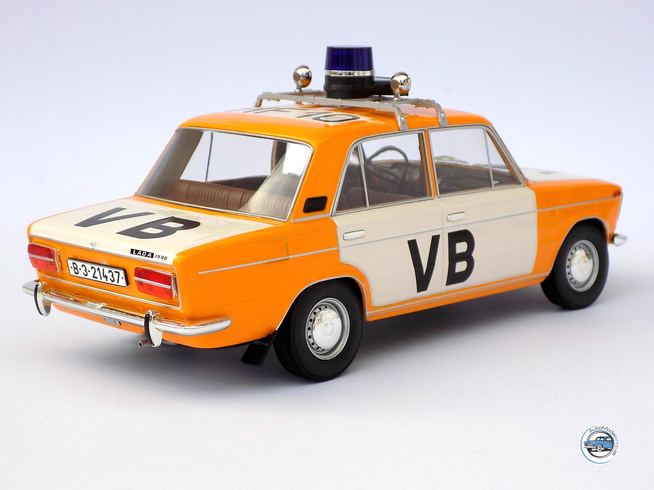 LADA VAZ 2103 VB - Mestská správa ZNB NITRA - 1:18 CAL / Automodelshop - Image 3