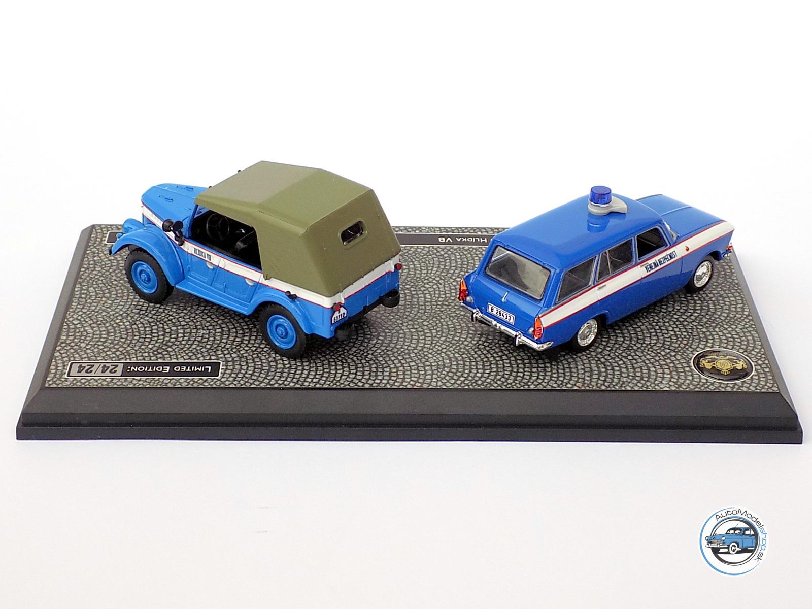 SET MOSKVIČ 427 & GAZ 69A - 1:43 CZECH AUTO LEGEND - Image 3