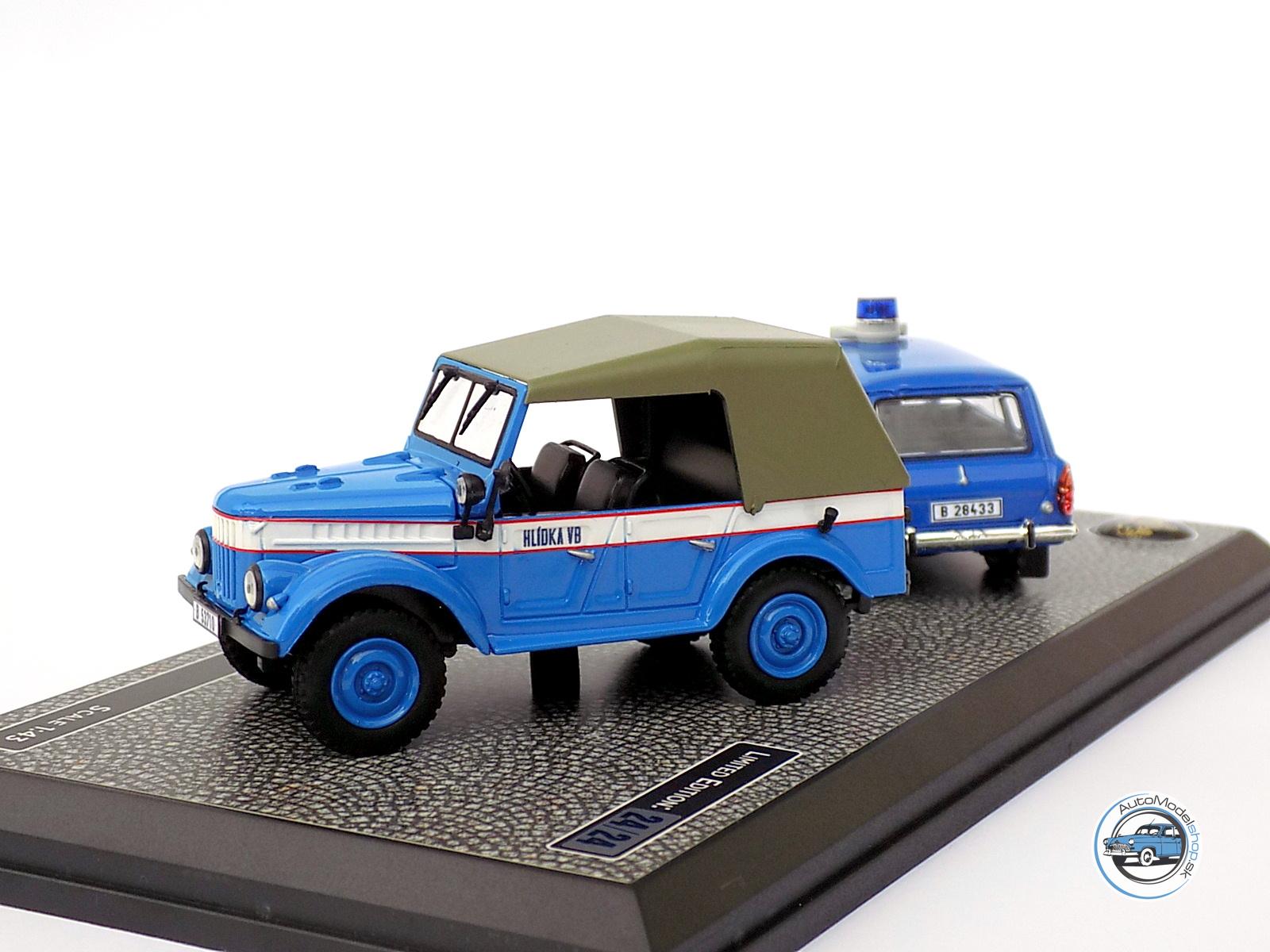 SET MOSKVIČ 427 & GAZ 69A - 1:43 CZECH AUTO LEGEND - Image 4