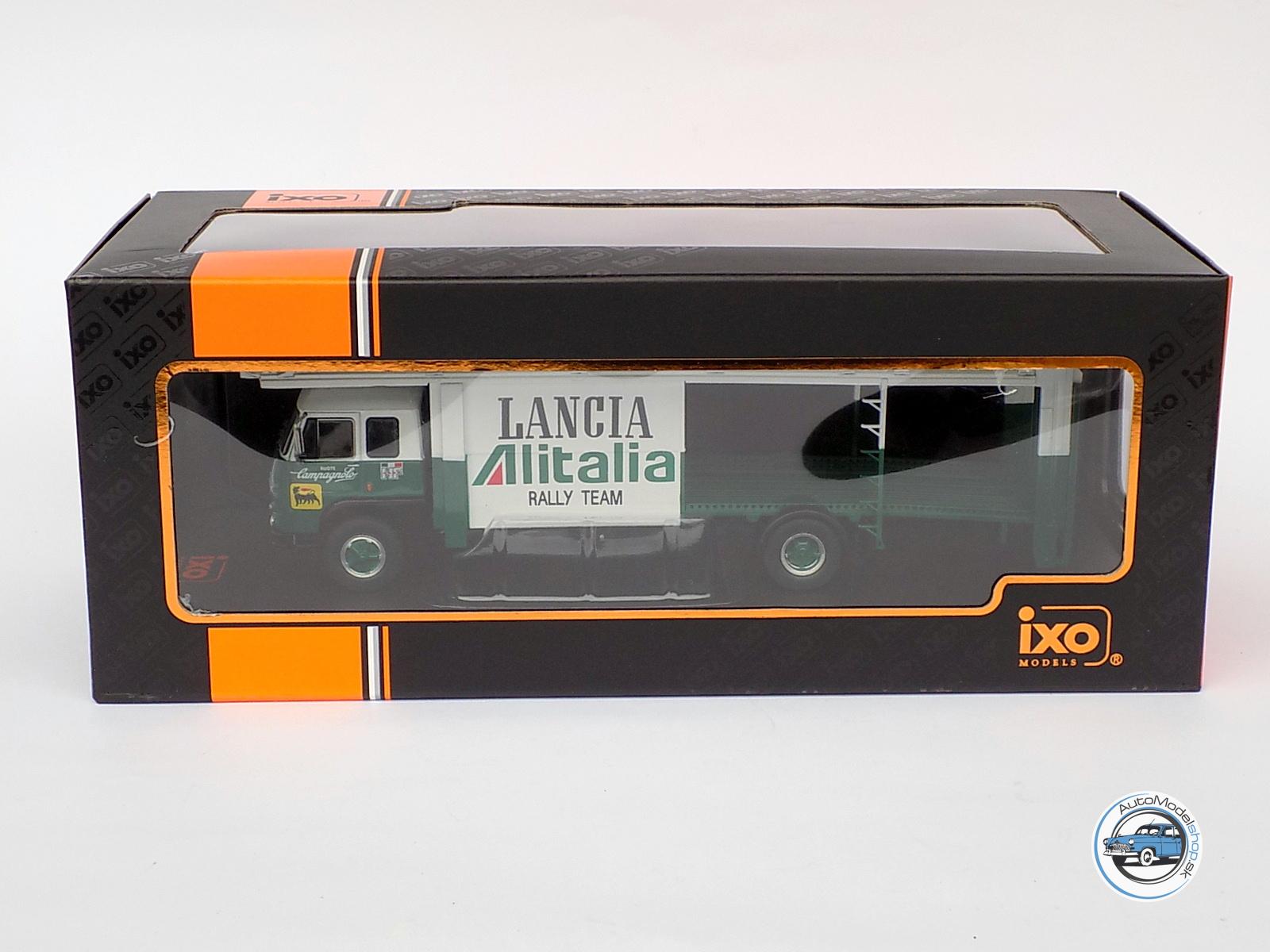 FIAT 673 TRUCK CAR TRANSPORTER TEAM LANCIA ALITALIA 1976 – 1:43 IXO - Image 6