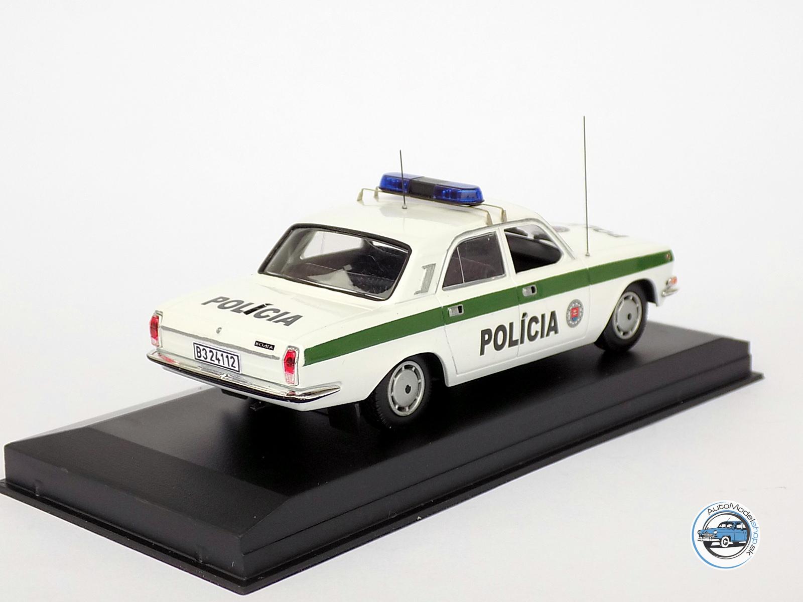 Vintage VOLGA GAZ-24 1:43 Diecast Police Car Vintage VOLGA GAZ-24 1:43 Diecast Police Car