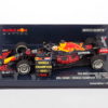FORMULA F1 : RED BULL RB16B HONDA RA620H TEAM ASTON MARTIN N 33 WINNER ABU DHABI GP WORLD CHAMPION WITH PIT BOARD 2021 MAX VERSTAPPEN - 1:43 MINICHAMPS
