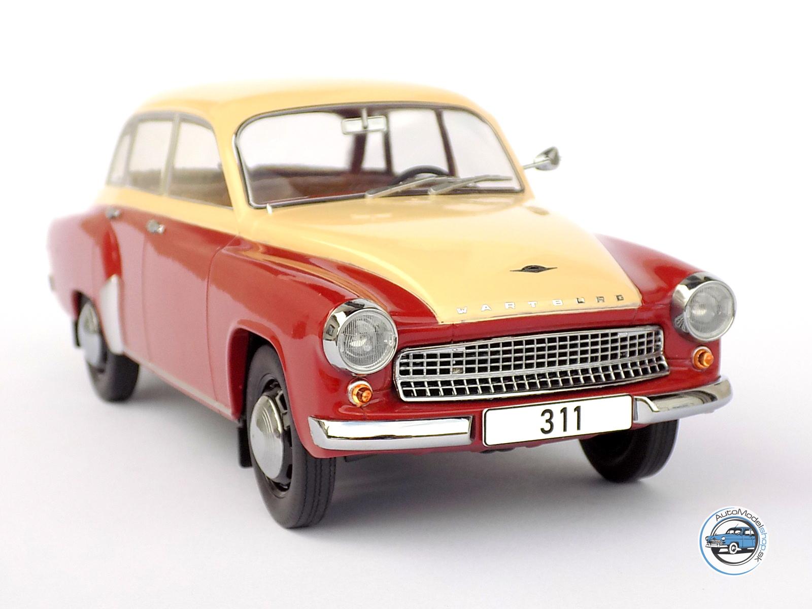 MCG Wartburg 311, rouge foncé/beige 1959, 1:18 - Model Car World MCG Wartburg 311, rouge foncé/beige 1959, 1:18 - Model Car World