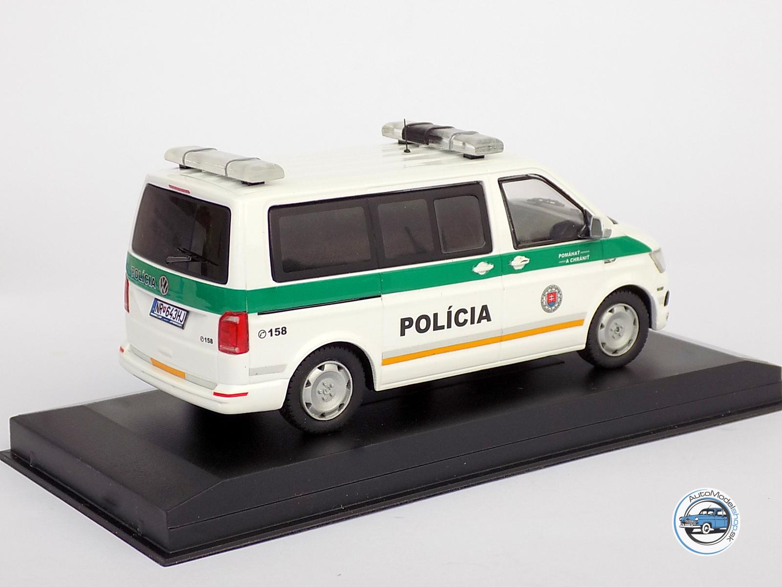 VOLKSWAGEN T6 MULTIVAN – Okresný dopravný inšpektorát KR PZ v Nitre – 1:43 Ixo / Automodelshop.sk - Image 3
