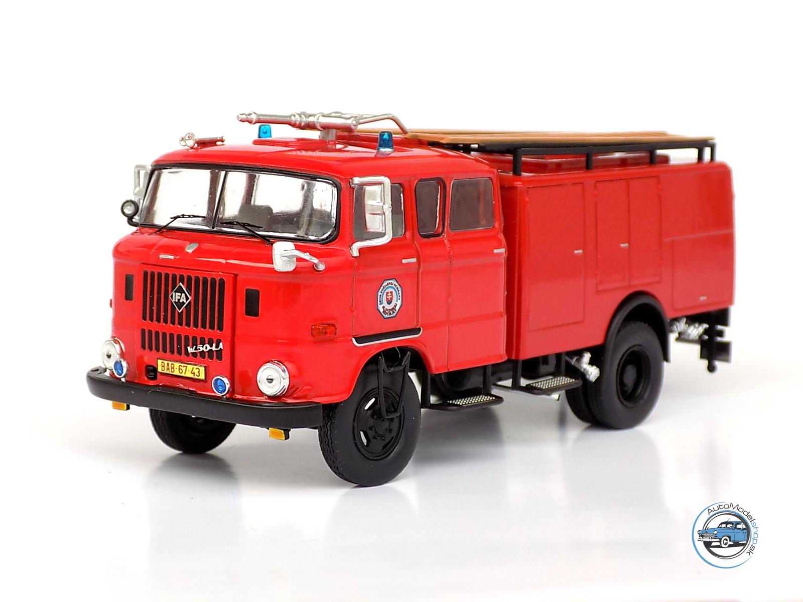 IFA W50 TLF 16 - ZBOR POŽIARNEJ OCHRANY SLOVENSKEJ REPUBLIKY ( HASIČI ) - 1:43