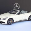 MERCEDES BENZ S-CLASS S63 AMG CABRIOLET 2017 - 1:18 GT SPIRIT ( limited edition 1967 )