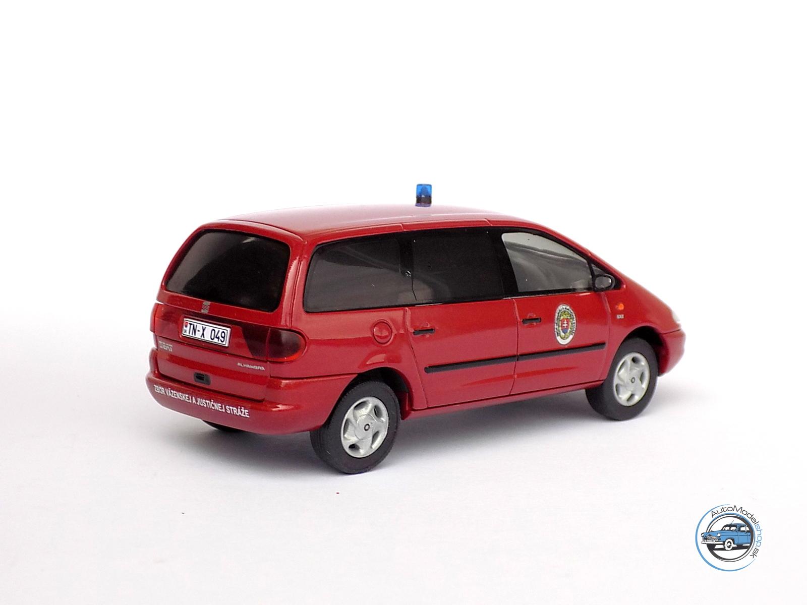 SEAT ALHAMBRA ZVJS - Vozidlo z Trenčianskej nemocnice pre odsúdených - 1:43 HERPA / Automodelshop.sk - Image 3