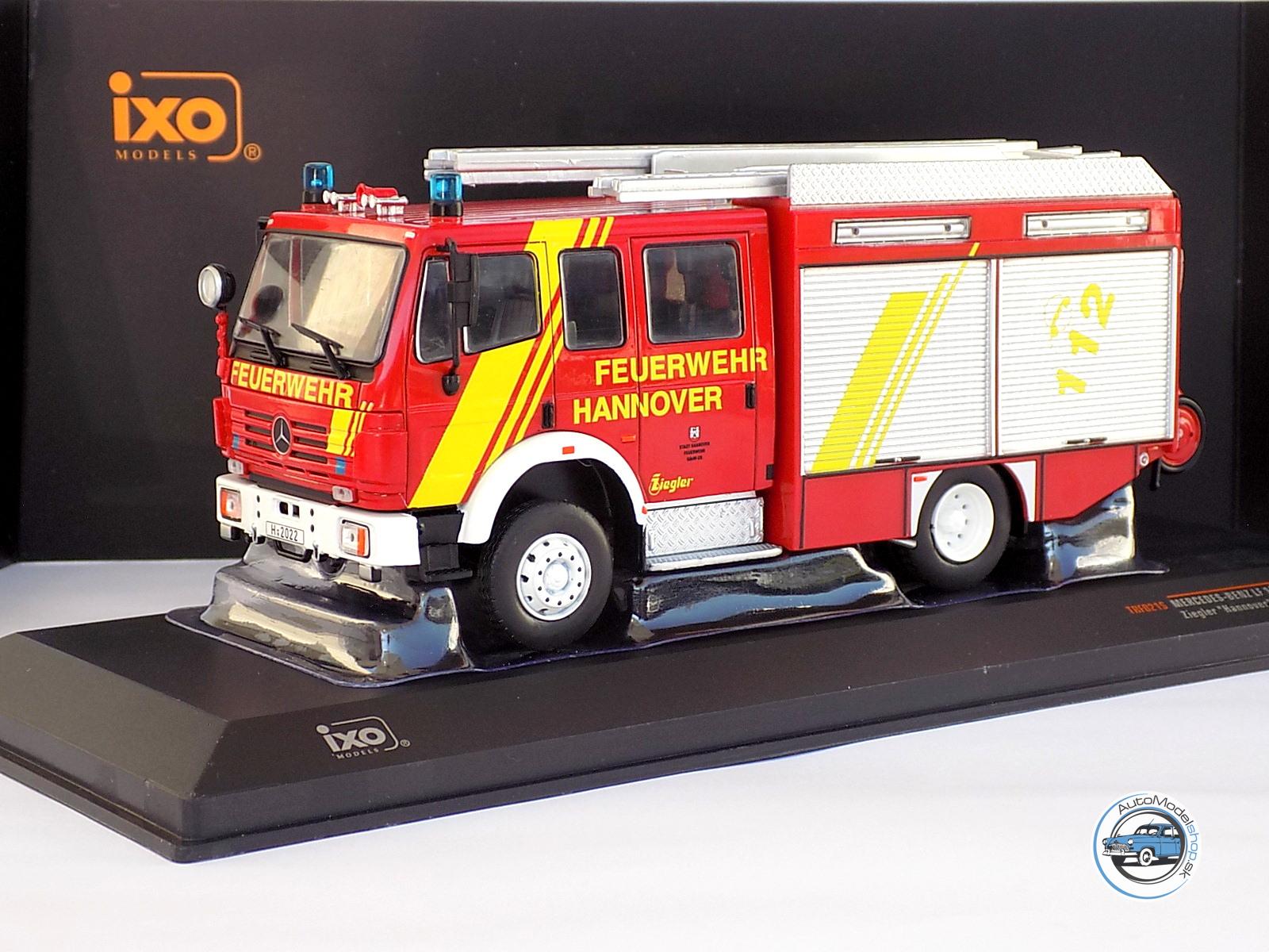 MERCEDES BENZ LF16/12 HASIČI HANNOVER 1995 - 1:43 IXO - Image 6