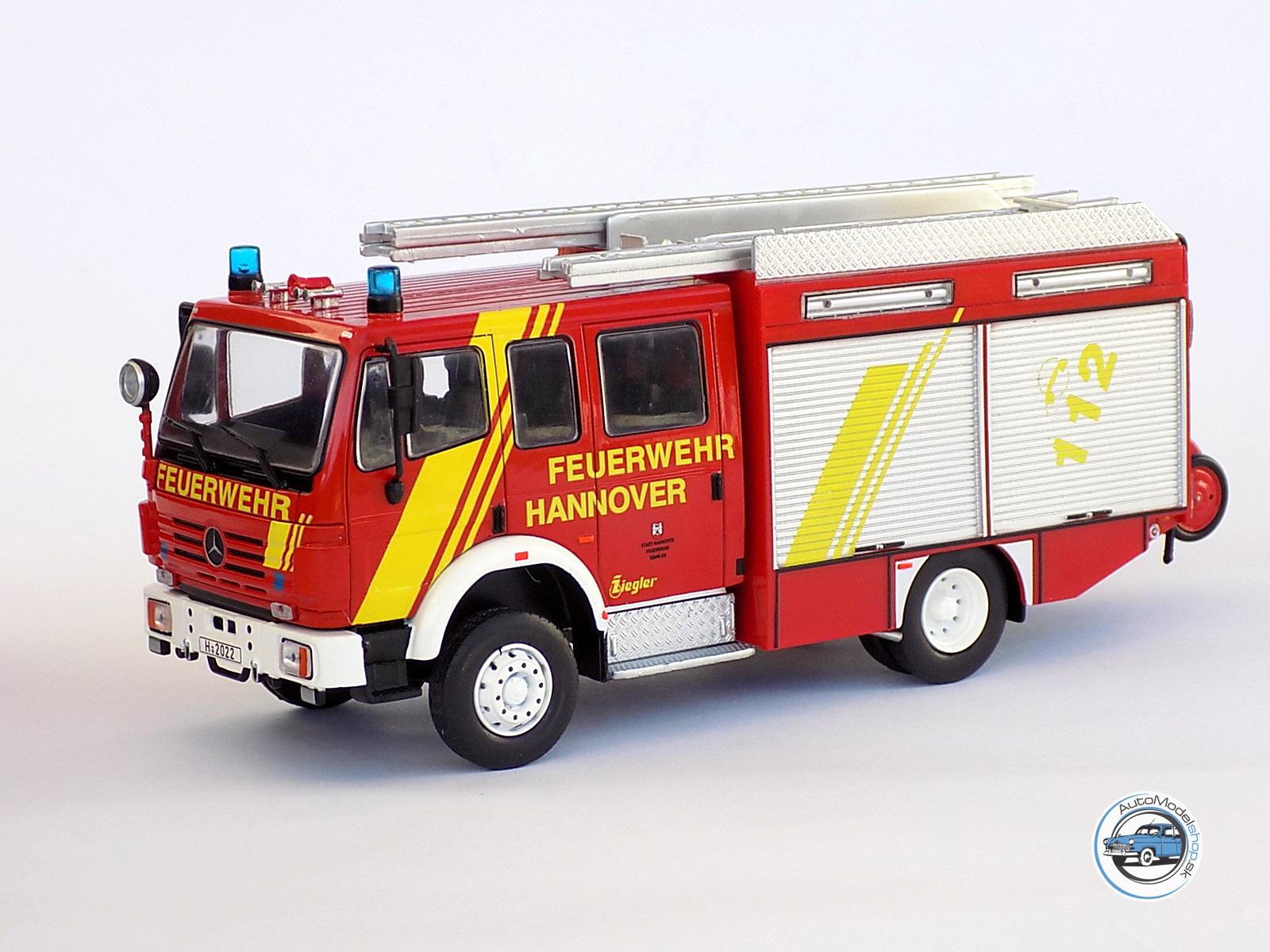 MERCEDES BENZ LF16/12 HASIČI HANNOVER 1995 - 1:43 IXO - Image 5