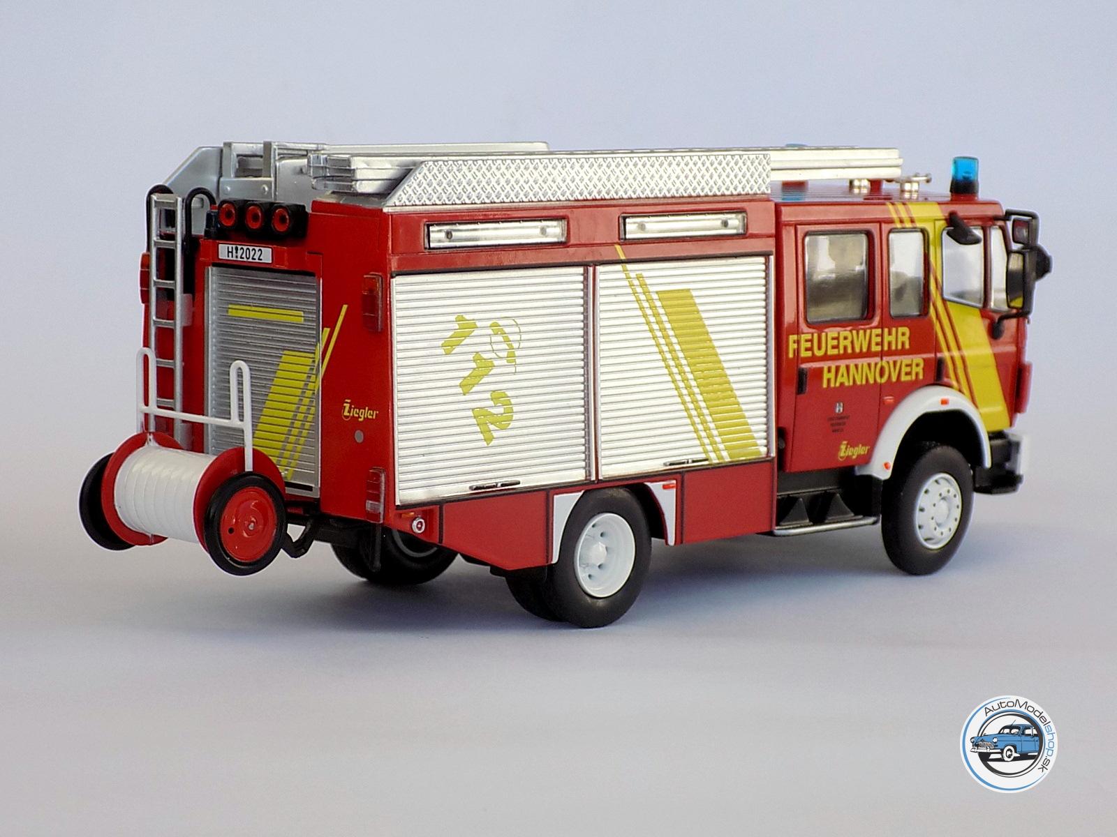 MERCEDES BENZ LF16/12 HASIČI HANNOVER 1995 - 1:43 IXO - Image 4