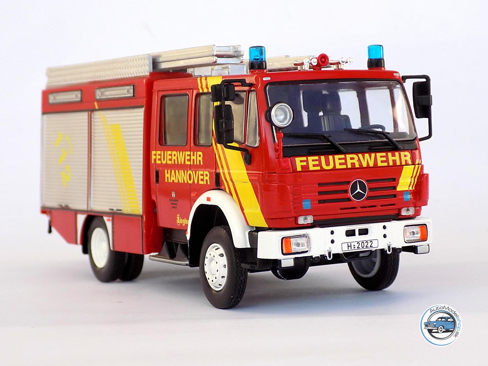 MERCEDES BENZ LF16/12 HASIČI HANNOVER 1995 - 1:43 IXO - Image 3