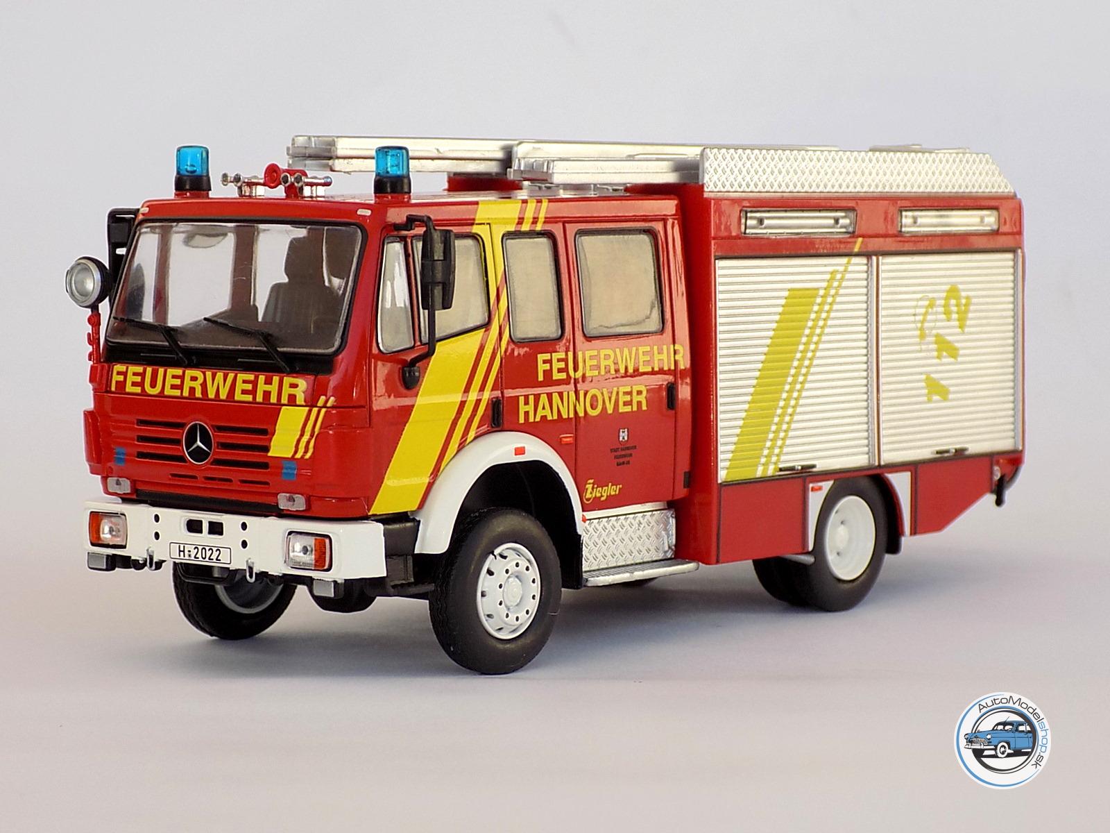 MERCEDES BENZ LF16/12 HASIČI HANNOVER 1995 - 1:43 IXO - Image 2
