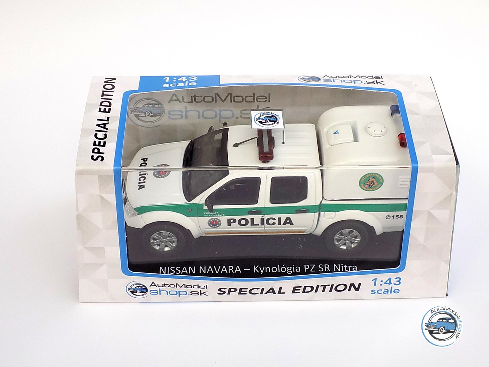NISSAN NAVARA POLÍCIA SR - Oddelenie služobnej kynológie PZ SR v Nitre - 1:43 - Image 4