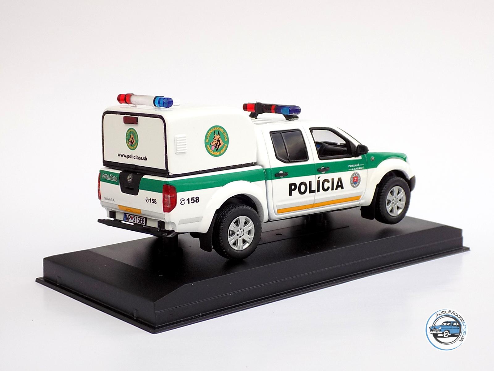 NISSAN NAVARA POLÍCIA SR - Oddelenie služobnej kynológie PZ SR v Nitre - 1:43 - Image 3