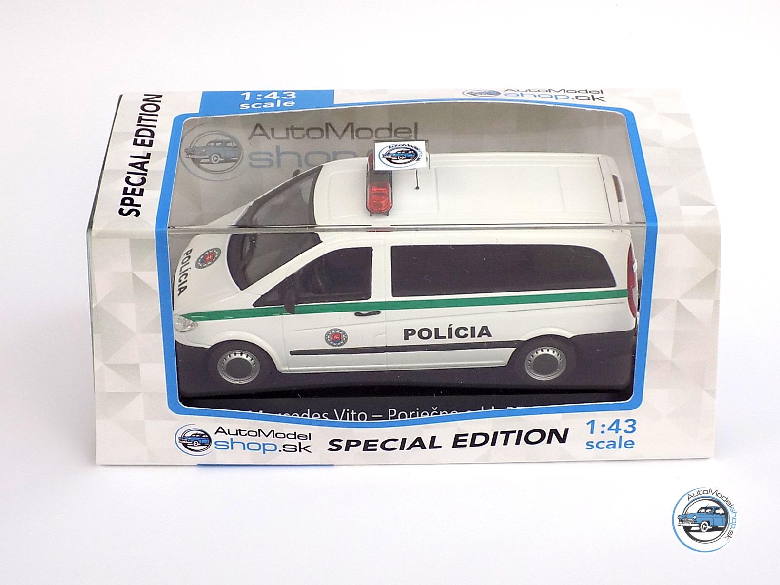 MERCEDES VITO - POLÍCIA SR - Oddelenie poriečnej polície 1:43 - Image 4