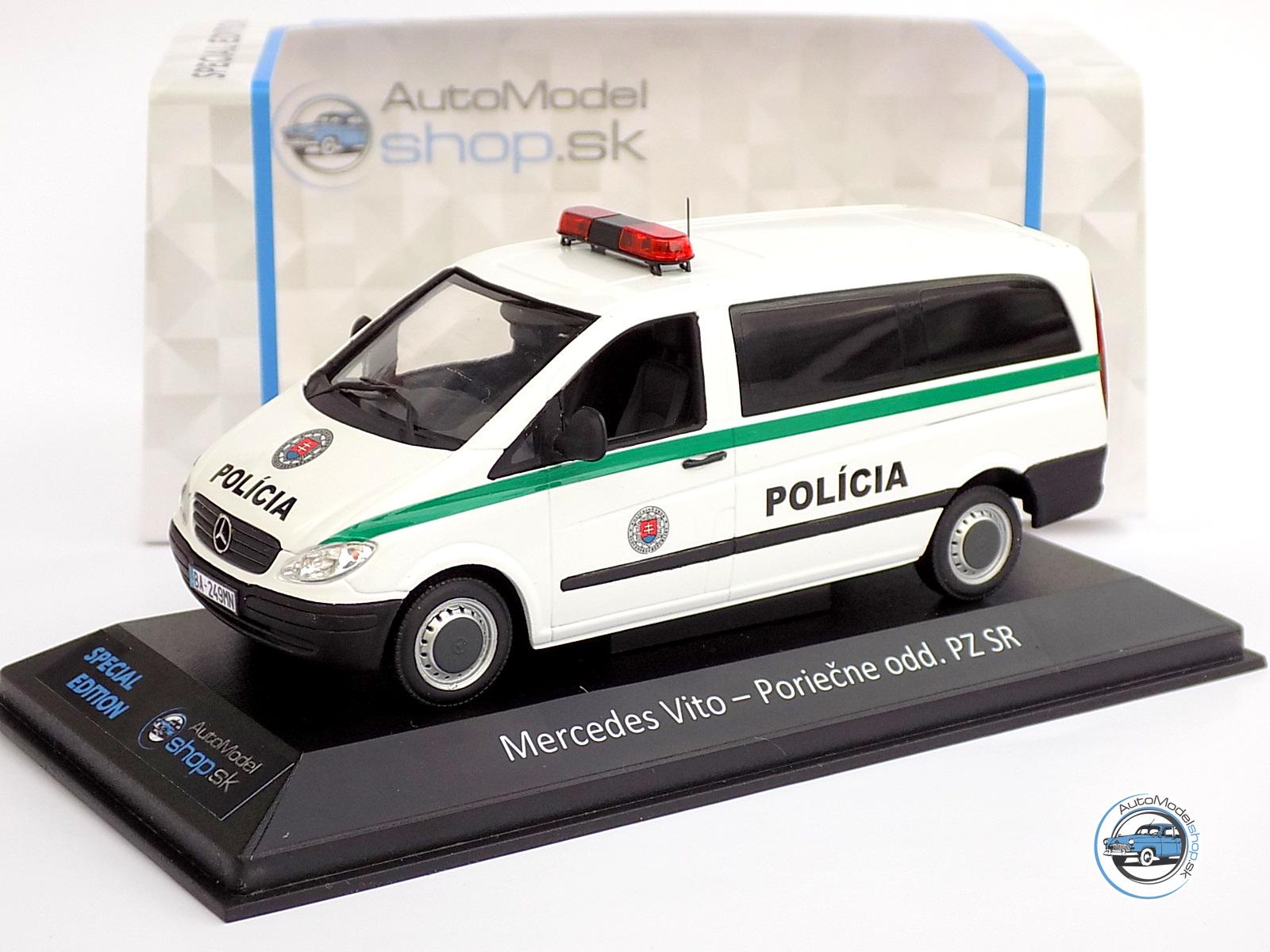 MERCEDES VITO - POLÍCIA SR - Oddelenie poriečnej polície 1:43