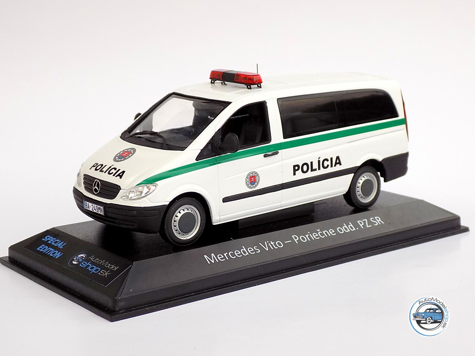 MERCEDES VITO - POLÍCIA SR - Oddelenie poriečnej polície 1:43 - Image 2