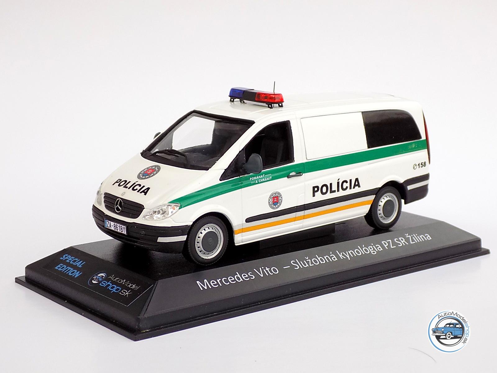 MERCEDES VITO - POLÍCIA SR - Oddelenie služobnej kynologie PZ Žilina - 1:43 - Image 2