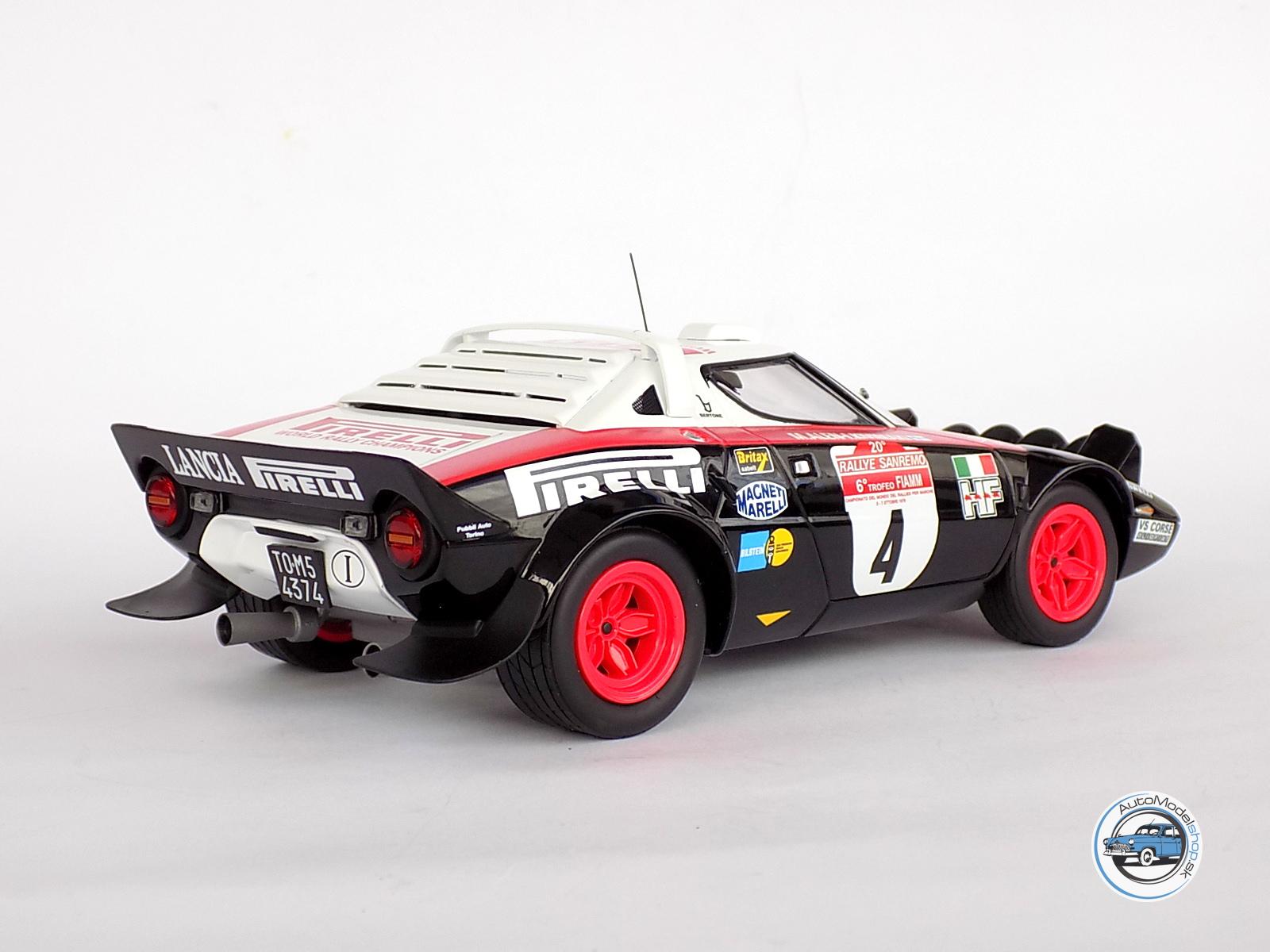 LANCIA STRATOS HF PIRELLI N 4 WINNER RALLY SANREMO 1978 M.ALEN - L.KIVIMAKI - 1:18 MINICHAMPS - Image 3