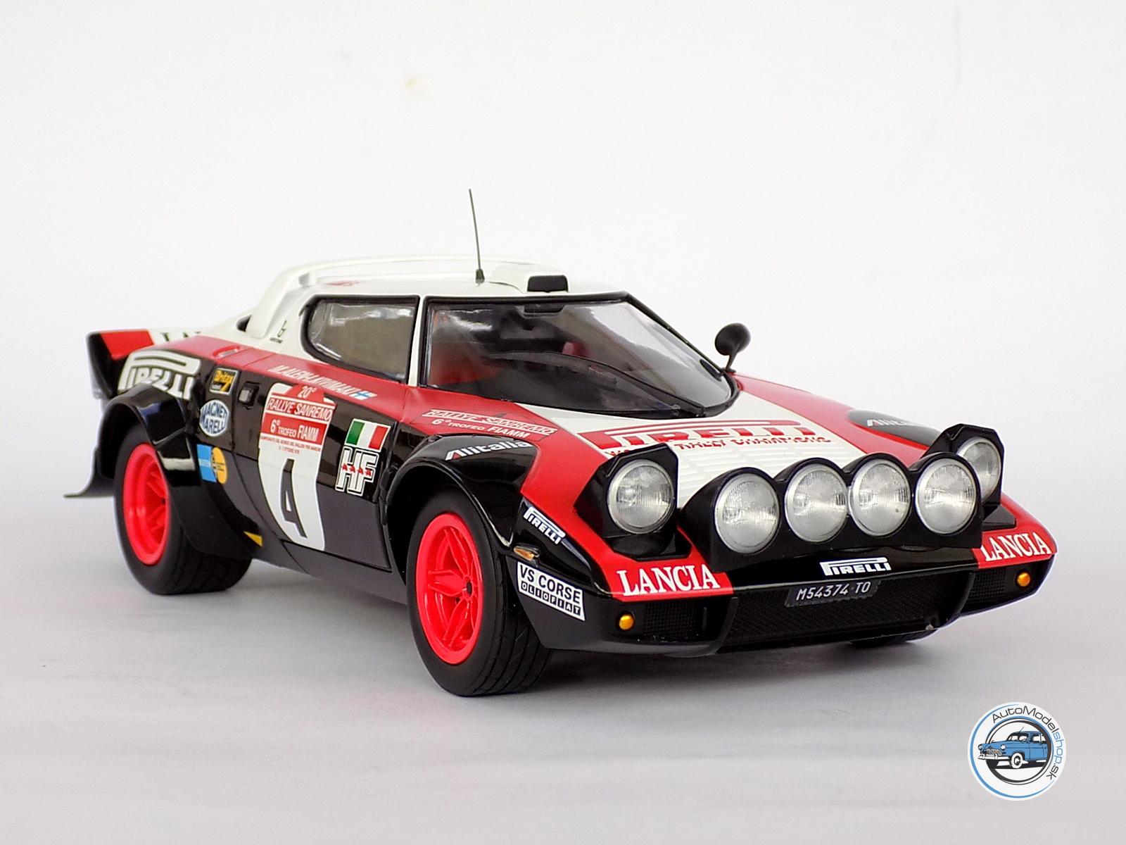 LANCIA STRATOS HF PIRELLI N 4 WINNER RALLY SANREMO 1978 M.ALEN - L.KIVIMAKI - 1:18 MINICHAMPS - Image 4