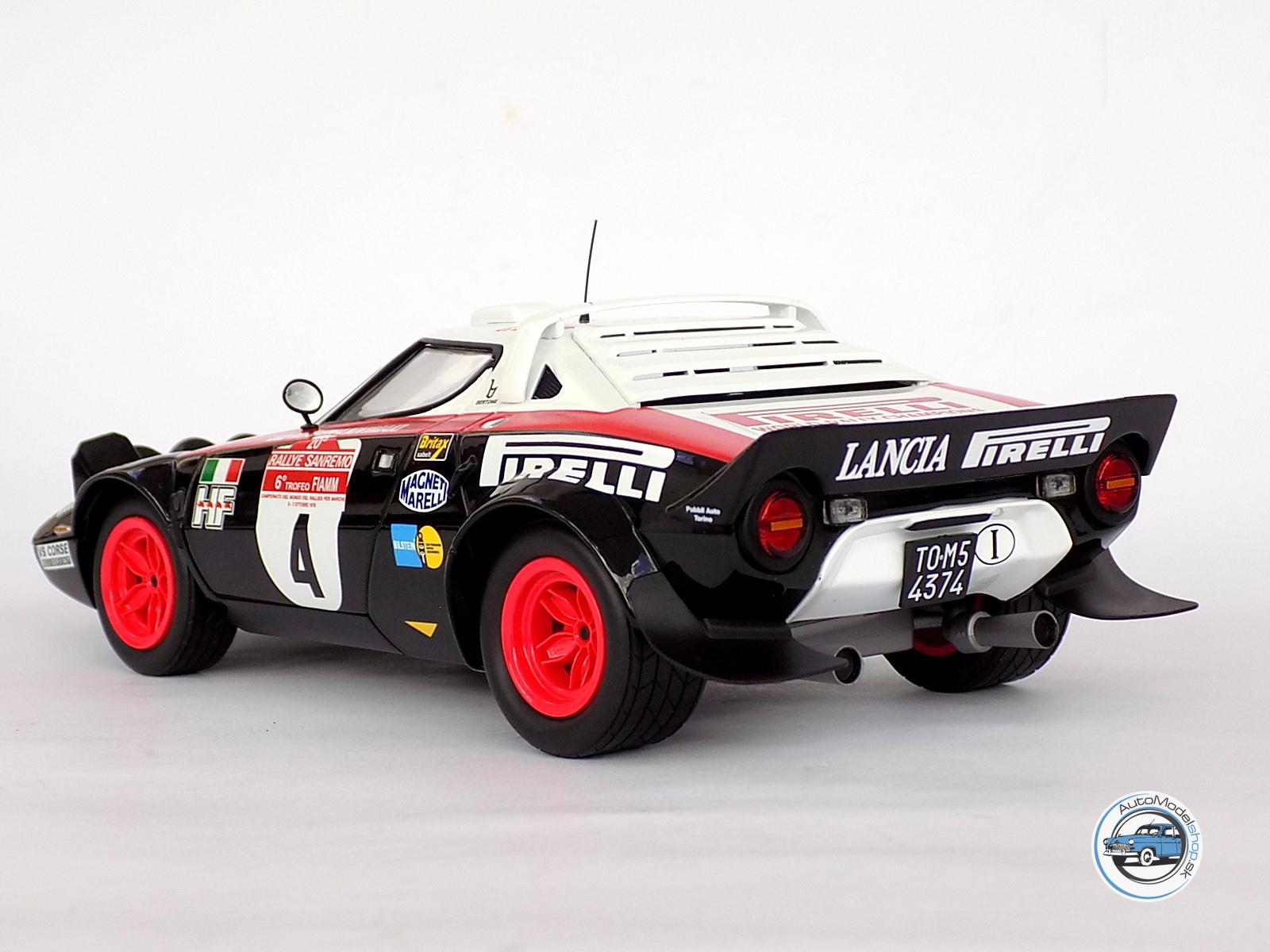 LANCIA STRATOS HF PIRELLI N 4 WINNER RALLY SANREMO 1978 M.ALEN - L.KIVIMAKI - 1:18 MINICHAMPS - Image 5