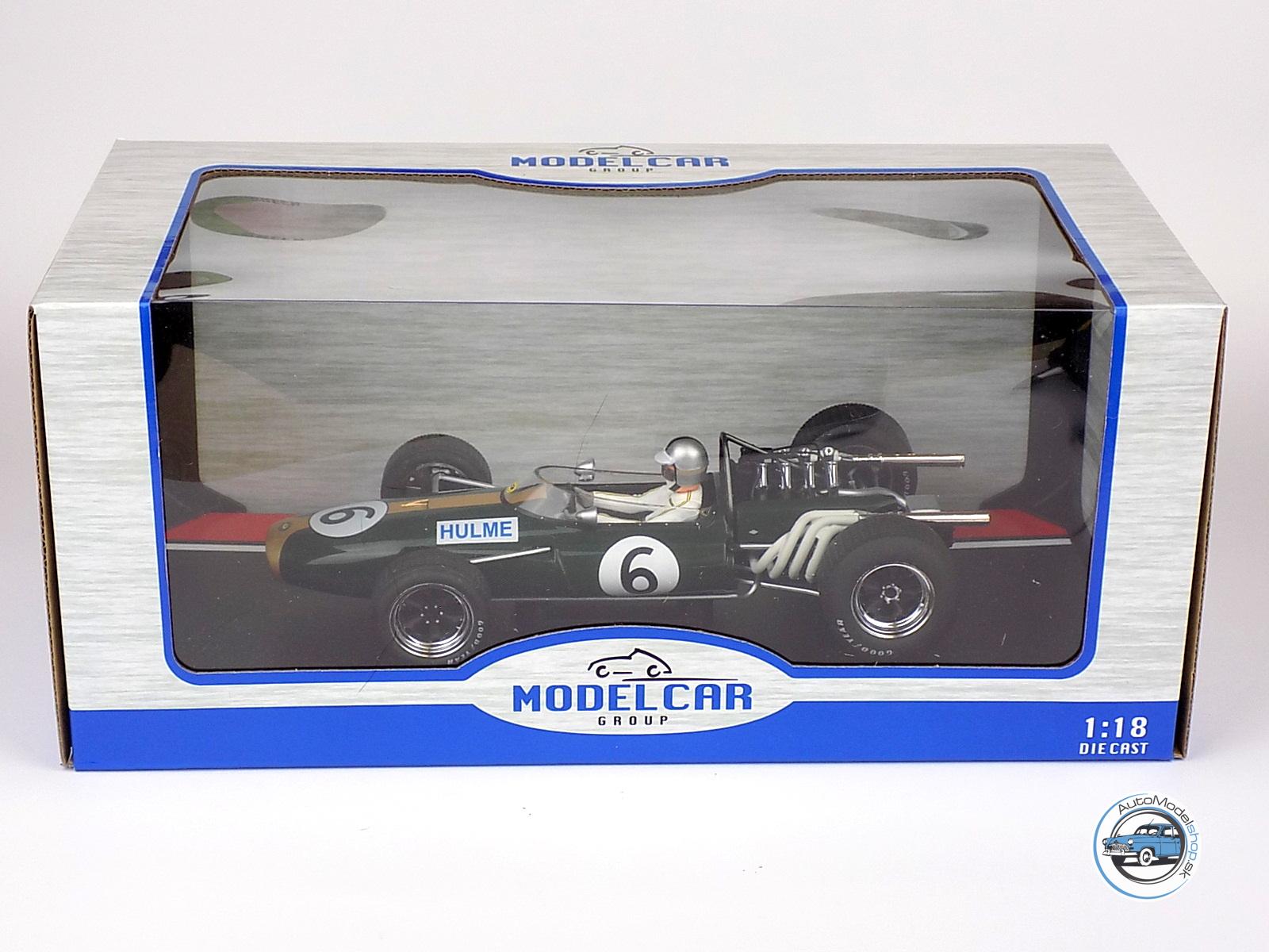 BRABHAM F1 BT20 No6 2nd BRITISH GP 1966 DENNY HULME - 1:18 MCG - Image 6