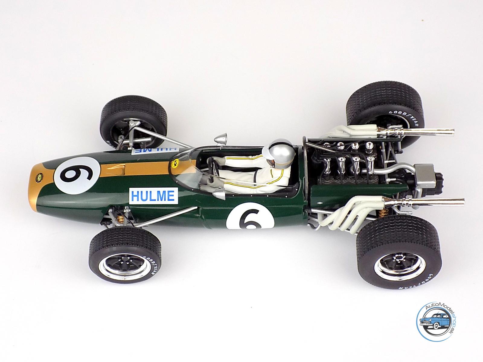BRABHAM F1 BT20 No6 2nd BRITISH GP 1966 DENNY HULME - 1:18 MCG - Image 4