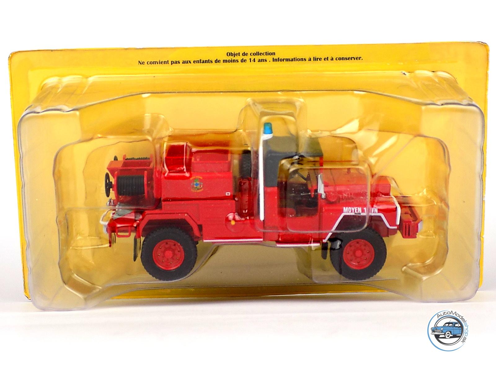 ACMAT TPK 4x4 CISTERNA - HASIČI TALIANSKO 1985 - 1:43 Hachette - Image 4