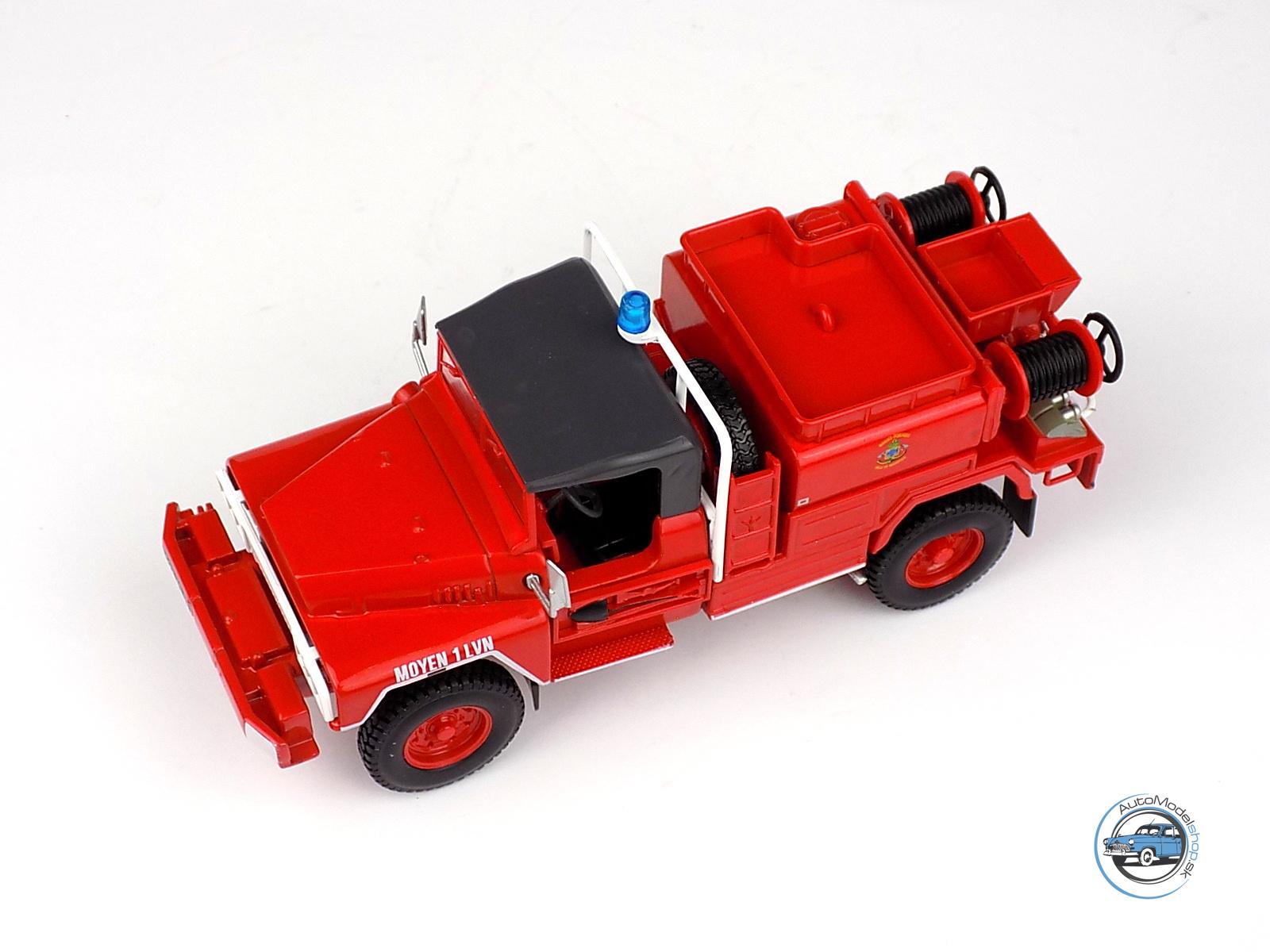 ACMAT TPK 4x4 CISTERNA - HASIČI TALIANSKO 1985 - 1:43 Hachette - Image 3