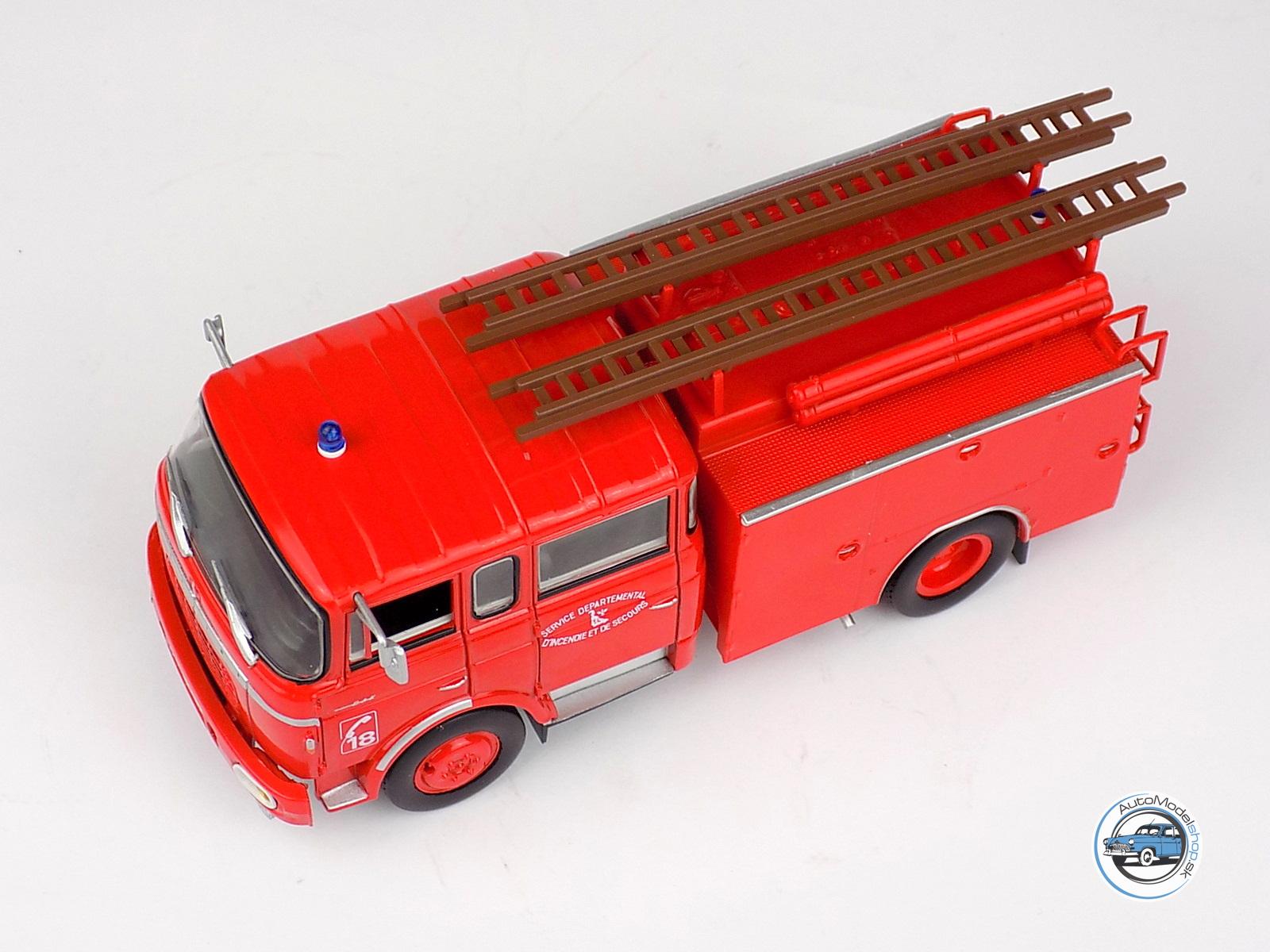 BERLIET FPT GAK 20H CISTERNA - HASIČI 1960 - 1:43 Hachette - Image 2