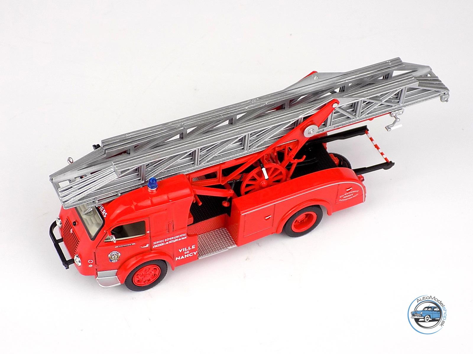 RENAULT GALION HASIČI GUGUMUS VILLE DE NANCY 1960 - 1:43 Hachette - Image 4