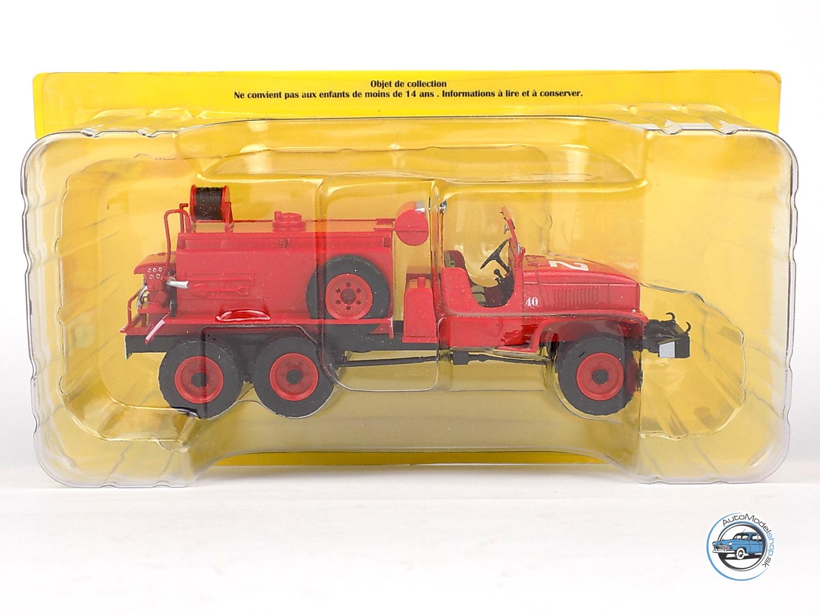 GMC CCKW 353 HORSKÝ ŠPECIAL - HASIČI 1960 - 1:43 Hachette - Image 4