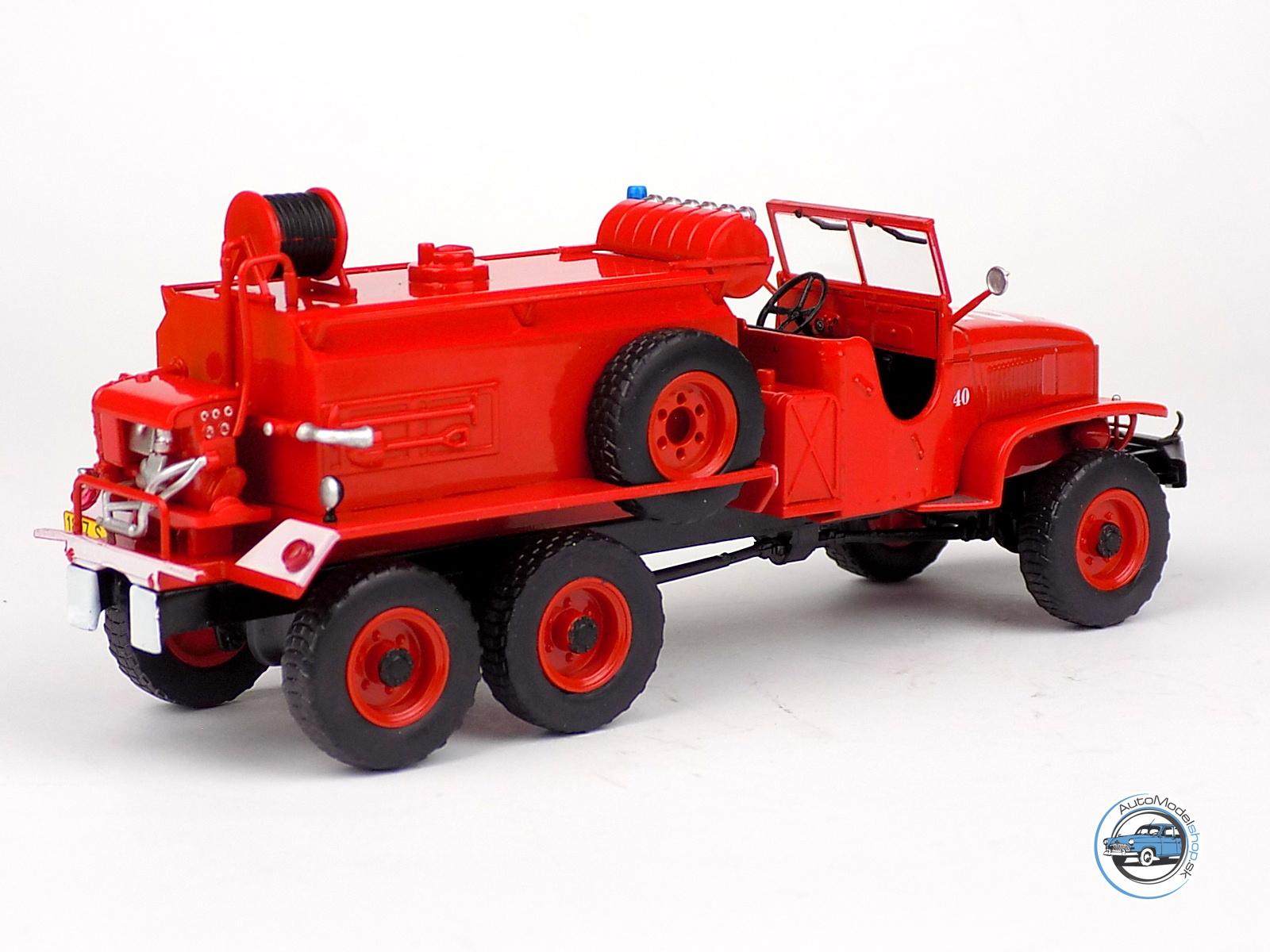 GMC CCKW 353 HORSKÝ ŠPECIAL - HASIČI 1960 - 1:43 Hachette - Image 2